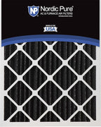 Nordic Pure 20x25x5 (Actual Size: 19 3/4 x 24 3/4 x 4 3/8) Lennox X6673 X6675 Replacement Odor Reduction Merv 8 Filter 4 PK
