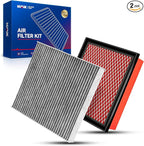 KAX Engine & Cabin Air Filter Kit for Jeep Grand Cherokee 2011-2021 3.6L/5.7L/6.4L, Grand Cherokee WK 2022, Dodge Durango 2011-2026 3.6L/5.7L/6.4L, Replace# CA10755 CF11183