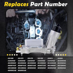926-876 926-959 Upgraded Aluminum Engine Oil Filter Housing with Oil Cooler Fit for 2011-2016 Dodge Journey Charger Challenger Caravan Durango Avenger Jeep Wrangler Cherokee Chrysler 200 300 3.6L