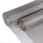Premium 304 Stainless Steel Wire Cloth Roll 60/120 Mesh, Tight Grid Filter Screen for Hood and Vent Guard