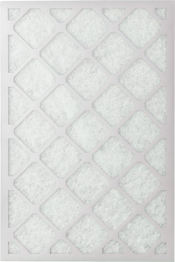 Nordic Pure 16x20x1 (Actual Size: 15 1/2 x 19 1/2 x 3/4) Poly Green MERV 6 AC Furnace Air Filters – Reduces Dust, Pollen, Pet Dander & Allergens – 4-Pack