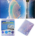 Fluorescent Light Covers - Classroom Covers for Ceiling Lights, 1 PCS 4 x 2 Feet Magnetic Light Filters, Classroom, Office Decor (Blue Sky - Rainbow)
