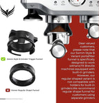 Magnetic 54mm Dosing Funnel & Espresso Puck Screen For Breville Espresso Machine Portafilter
