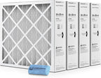16x20x4 Air Filter Replacement MERV 11, FC100A1003 Pleated HVAC AC Furnace Filters with Wholesalehome Cleaning Cloth, 4-Pack (Actual Size: 15.94 x 19.75 x 4.38 Inches)