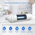 Oceanloch-m Water Filter Replacement, Compatible with C Pure Oceanloch-m Filtration System 7900clokitm, 1 Micron Rating, 1.67 GPM Flow Rate (2 Pack)