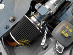 BLACK 6" 152 mm Inlet Short Truck Air Cone Replacement Performance Washable Clamp-On Dry Air Filter (6" Tall)