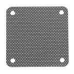 MECCANIXITY 20PCS PC Dust Filter, 50mmx50mm PVC Computer Case Cooler Dustproof Mesh Cover Fan Grills for Computer Chassis Speaker, Black