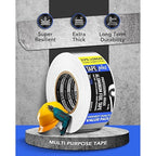 TapePlus Aluminum Foil Tape - Heat Resistant Duct Seal for HVAC Applications - Waterproof Insulation Tape - Aluminum Adhesive Sheet for Dryer Duct Repairs - 4 Pack, 2 in x 210 ft, Silver