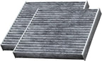 EPAuto CP285 (CF10285) Premium Cabin Air Filter includes Activated Carbon, 2 Packs
