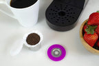 EZ-Cup Stainless Steel 1-Stream Reusable K Cup Coffee Pod for Keurig + 25 Disposable Paper Filters - Refillable Capsule Compatible with Keurig and Other Select Coffee Makers (Pack of 2)