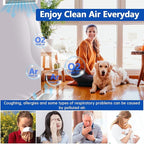 Air Vent Filters,16"x140"Cut to Fit Air Filter Material (100+Filters),MERV 8 Electrostatic Air Vent Filter for Home Floor, Grilles, Ceiling, HVAC Furnace Vents, With 48PCs Adhesive Hook Tape