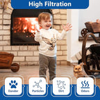Funmit WF2 Humidifier Filter Replacement for Vicks Kaz Humidifier Starry Night Cool Mist V3500N V3700 V3100 V3900 Sunbeam 1118 1119 Honeywell HCM-300T HCM-350 WA-8D Enviracaire ECM-500 2 Pack