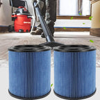 MZY LLC 17907 Cartridge Filter for Craftsman Shop Vac 5 to 20 Gallon, 3-Layer Pleated Fine Dust Filter Fits for Craftsman 17907 9-17907 Wet Dry Vacuum