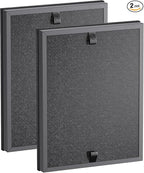 CERO 2 Pack HAP602 Replacement Filter for ECOSELF HAP602 and HAP602WF, 3 in 1 True Filter Activated Carbon Filter and Pre Filter