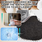 10lbs Activated Charcoal Powder Bulk Granular Activated Carbon (Gac) Coconut Charcoal Pellets for Water Filtration Air Filter(0.02 x 0.07 Inch)