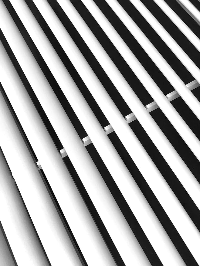 HVAC Premium 24'' X 18'' Aluminum Return Filter Grille for 1'' Filter - Easy Airflow - Linear Bar Grilles [Outer Dimensions: 26.5w X 20.5h]