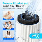Waterdrop TSB-ALK 8 Layer Slightly Alkaline Under Sink Water Filter System, Reduces PFAS, PFOA/PFOS, Fluoride, Chlorine, Bad Taste & Odor, with Dedicated Faucet, Under Sink Water Filtration System