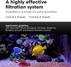 Brightwell Aquatics - Xport-BIO Block Aquarium Filter - Biological Filtration Media for Bacteria Growth, Nutrient Control & Control of Unwanted Nutrients - Aquarium Water Treatments, 8 Pack, 1.5 inch