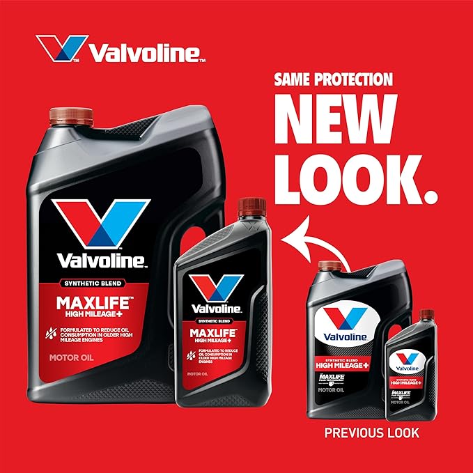 Valvoline High Mileage 150K with Maxlife Plus Technology 5W-20 Motor Oil 5 Quart
