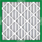 Filterbuy 10x10x2 Air Filter MERV 8 Essential Dust & Allergy Defense (6-Pack), Electrostatic Pleated HVAC AC Furnace Filters Replacement, Made in USA (Actual Size: 9.50 x 9.50 x 1.75)
