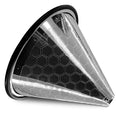 Stainless Steel Pour Over Coffee Filter Compatible with Hario V60 and Chemex Coffee Filter - Reusable 1-2 Cup Paperless Coffee Maker - Easy to Clean Fine Mesh for Smooth Extraction and Rich Flavor