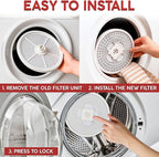 Dryer Lint Filter Compatible with CTT Tumble Clothing Dryer, Include Filter Cotton, Filter Screen, Air Outlet Mask