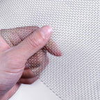 304 Stainless Steel Woven Wire Mesh,304 Stainless Steel Woven Wire Mesh,14 Mesh Rodent Control Cage Net Garden Insect Screen Corrosion-Resistant Filter - 1.54mm Hole