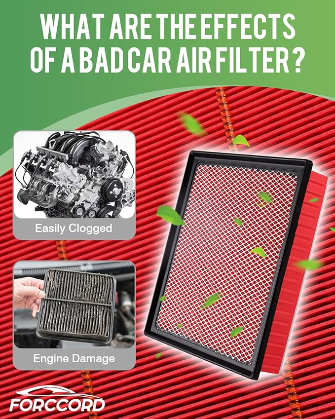 Cabin & Engine Air Filter Fit for Toyota Tacoma V6 2016-2023 Activated Carbon Cabin Filter Replacement CF10374 CA11895 Car Accessories