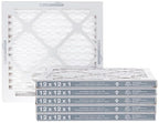 Amazon Basics 12x12x1 Air Filter 6 Pack, MERV 11 AC Furnace Filters (Actual Size: 11.75" x 11.75" x 0.75")