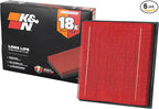 K&N Engine Air Filter:Long Life 18,000 Mile Replacement AirFilter:Compatible with 2007-2021 Ford/Lincoln Truck and SUV(F150, F150 Raptor,Expedition,Navigator, F250, F350, F450, F550, F650),KNA-2385