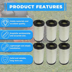 waltyotur 6 Pcs Air Filter 4163715 11013-1290 25 083 02-S 1G659-11222 Replacement for Kubota Bobcat Kawasaki Kohler