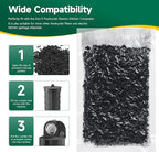 2 Packs 210g Odor Absorbing Activated Carbon Filter Refills for Smart Waste Kitchen Composter, Activated Charcoal Pellets