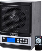O3 Pure Whole Home Ozone and Ionizer Air Purifier with UV HEPA PCO and Carbon Filtration