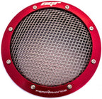 NGR Turbo Filter (Drag Edition) | Universal 4 inch & 3.5 inch Turbo Screen Protector | Cold Air Intake Turbo Screen for Engine Performance & Protection | Red