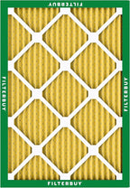 Filterbuy 20x24x1 Air Filter MERV 11 Superior Pet & Allergy Defense (12-Pack), Electrostatic Pleated HVAC AC Furnace Filters Replacement, Made in USA (Actual Size: 19.38 x 23.38 x 0.75)