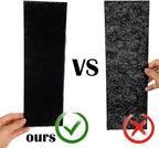 Activated Carbon Air Vent Filters for Home - 4" x 10" Dust Control - Air Filter Freshener for Home Vents to Purify Indoor Air and Homes - Register Filters for Floor Vents (48-Pack)