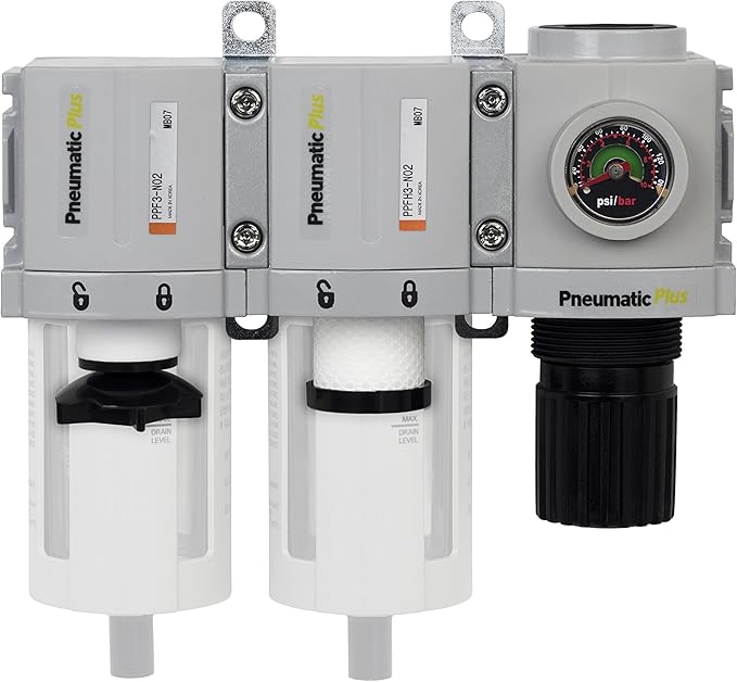 PneumaticPlus PPFH Series Replacement Element Kit for Coalescing Air Filter (PPFH4, 0.3 Micron)
