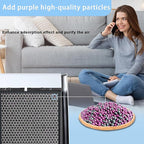 10-Pack 3000 Replacement Filters Compatible AD3000 Air Purifi-er, 3000,3000M, 3000Pro Air Purifi-er,2 air filter, 2 Activated Carbn and 6 Extra Carbn Pre-Filters