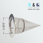 2 PCS-Cone-Type Stainless Steel Spark Arrestor 1.625” fit Honda CRF230 CRF250L CRF450 Kawasaki KLX125 KLX230 KLX230R KX450F KLR650 Yamaha TTR125 TT250 YZF426 SSR 125TR FMF Powercore 4 Can-Am Outlander