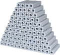 RealPlus Ceramic Bio Filter Media for Aquarium Sump Canister Pond Fish Tank, Vast Surface Area (6.2" Length / 90pcs)
