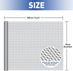 MAGZO 304 Stainless Steel Mesh Screen Roll 35in x 16.4ft - 22 Mesh Pet Proof Metal Window Screen Replacement, Screen Door Mesh for Patio,Porch,Pet,Cage,Vent Cover,Filter,Gutter Guard,Rodent Protection