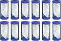 Pentair Pentek CFB-Plus10BB Big Blue Carbon Water Filter, 10-Inch, Whole House Fibredyne Modified Molded Carbon Block Replacement Cartridge, 10" x 4.5", 5-10 Micron, Pack of 12