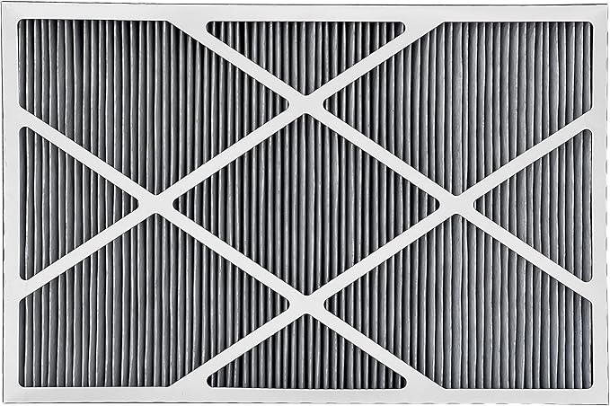 Lennox Healthy Climate Lennox X6672 16x25x5 Healthy Climate Carbon-Clean MERV 16 Filter Bundle with Same Day Supply Filter Change Reminder