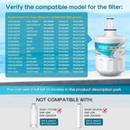 ICEPURE Alkaline DA29-00003G Refrigerator Water Filter Replacement for Samsung DA29-00003A, DA29-00003B, Aqua-Pure Plus, HAFCU1, FMS-1 WSS-1 WF289 RFG237AARS RS22HDHPNSR RSG257AARS, Enhances PH, 3Pack