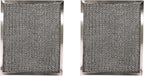 Replacement Aluminum Filters Compatible with Air Care AC-1260, AC-1270, AC-1290, AC-1400, Aubrey 109, 175, 209, 221, 224, 229, Broan 99010181, BP10, BP56,GC-7503,RCP0801-8 X 9-1/2 X 3/8 (2-Pack)