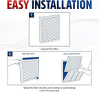 14x24x1 Electrostatic Air Filter, MERV 8, Washable, Reusable Furnace AC/HVAC Filter, Energy Saving, Easy to Clean, Long-Lasting by LifeSupplyUSA