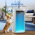 Air Purifier Large Room,True H13 HEPA Air Purifier for Home & Bedroom, Covers Up to 4000 Sq. Whole House Air Purifier, PM2.5 TEMP HD Sensor, Large Screen Display, 22dB Quiet for Pets Families