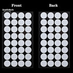 Zonon 256 Pieces Synthetic Filter Paper Stickers 20 mm 0.3 ?m Synthetic Filter Disc Tape Mushroom Applied Under Wide Mouth Mason Jar for Mushroom Cultivation