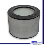 PUREBURG 24000 Replacement Filter Set Compatible with Honeywell 50250-S & Kaz 50255 50255-HD Air Purifiers,H13 HEPA Activated Carbon Pre-Filters Air Clean Dust VOCs