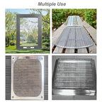 304 Stainless Steel Mesh 40Mesh, 15.7"x47.2"(40x120cm) Metal Mesh Screen, Woven Fine Wire Mesh, Filter Mesh Easy to Cut for Vent Covers, Cage, Garden, Window Screen and DIY Project